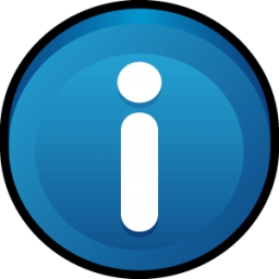 Button Info Icon 256x256 png